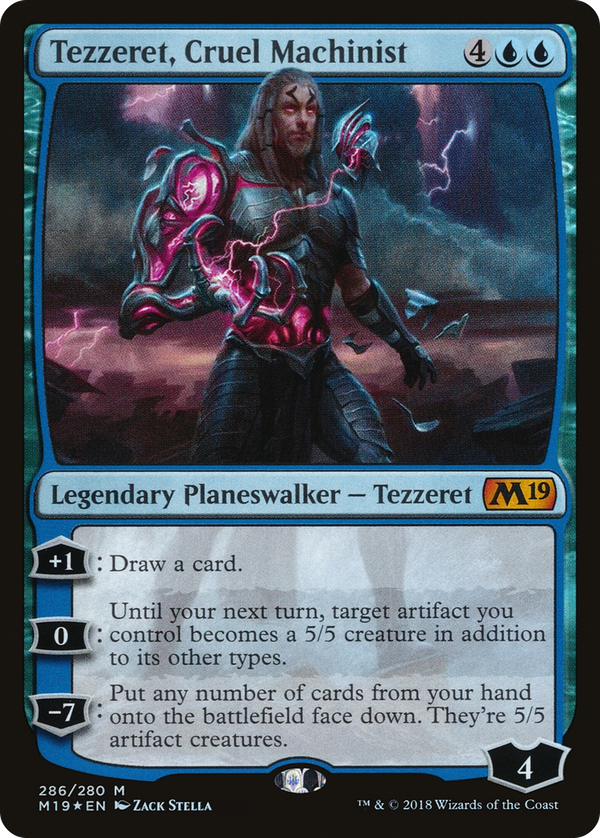 Tezzeret, Cruel Machinist (m19)