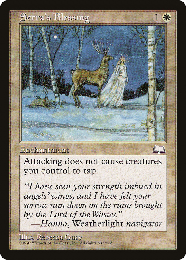 Serra's Blessing (wth)