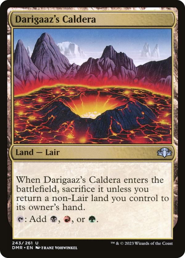 Darigaaz's Caldera (dmr)