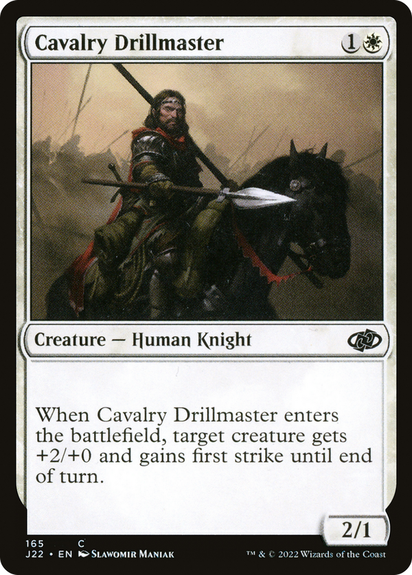 Cavalry Drillmaster (j22)