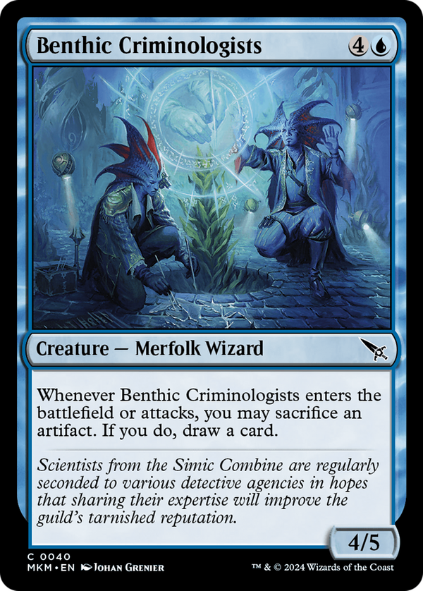 Benthic Criminologists (mkm)