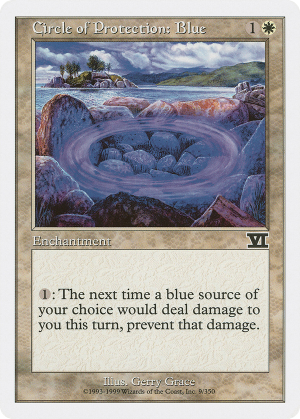 Circle of Protection: Blue (6ed)