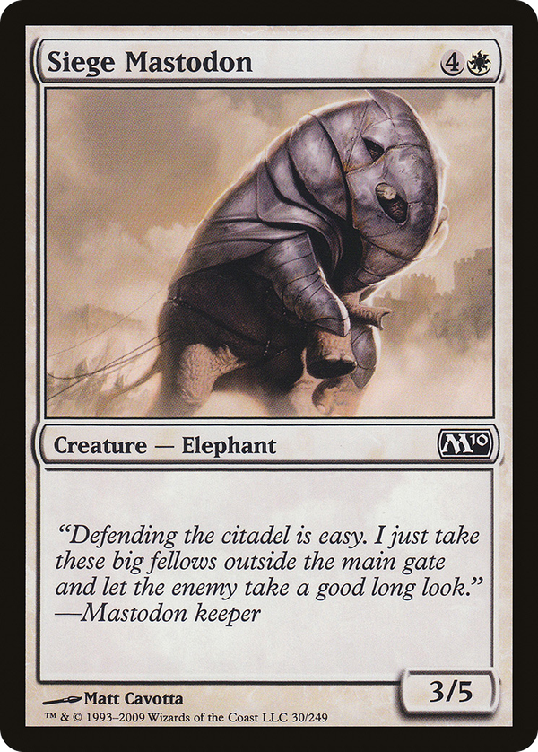 Siege Mastodon (m10)