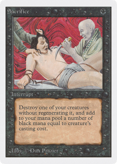 Sacrifice