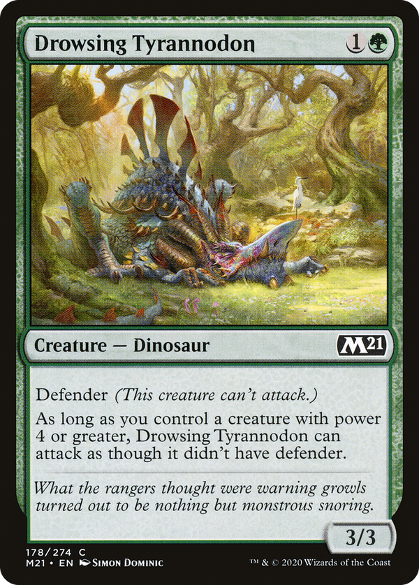 Drowsing Tyrannodon (m21)