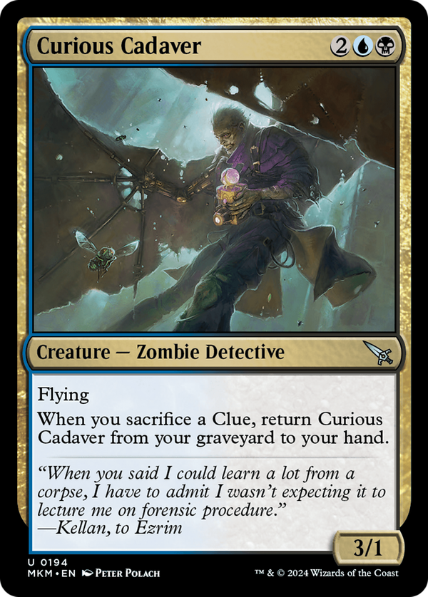 Curious Cadaver (mkm)