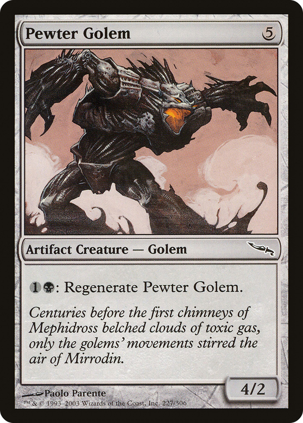 Pewter Golem (mrd)
