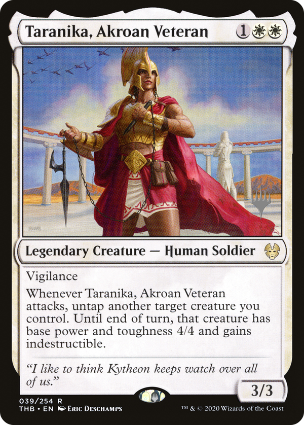 Taranika, Akroan Veteran (pthb)