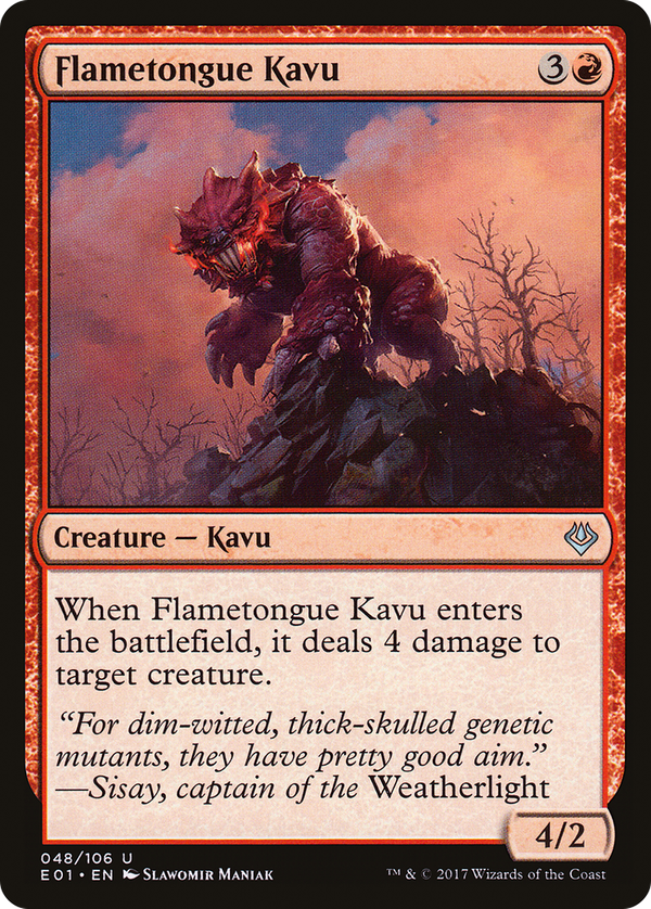 Flametongue Kavu (e01)