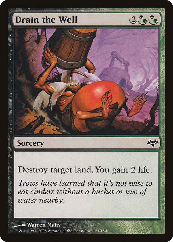 Drain the Well (eve)