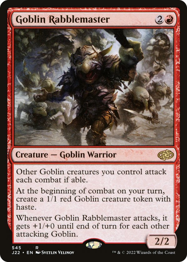 Goblin Rabblemaster (j22)