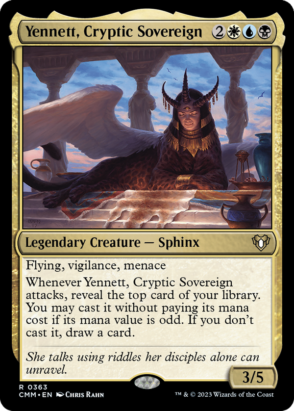 Yennett, Cryptic Sovereign (cmm)