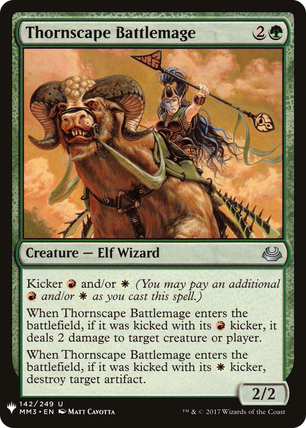 Thornscape Battlemage (plst)