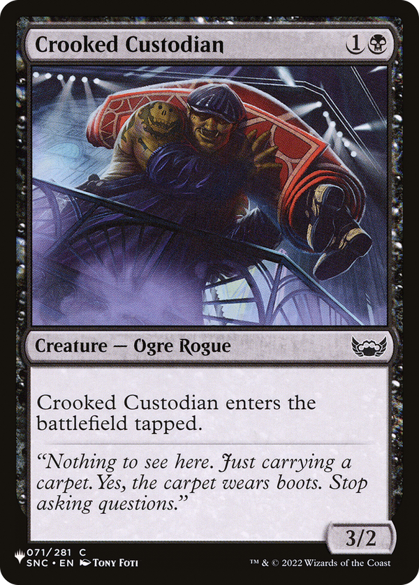 Crooked Custodian (plst)