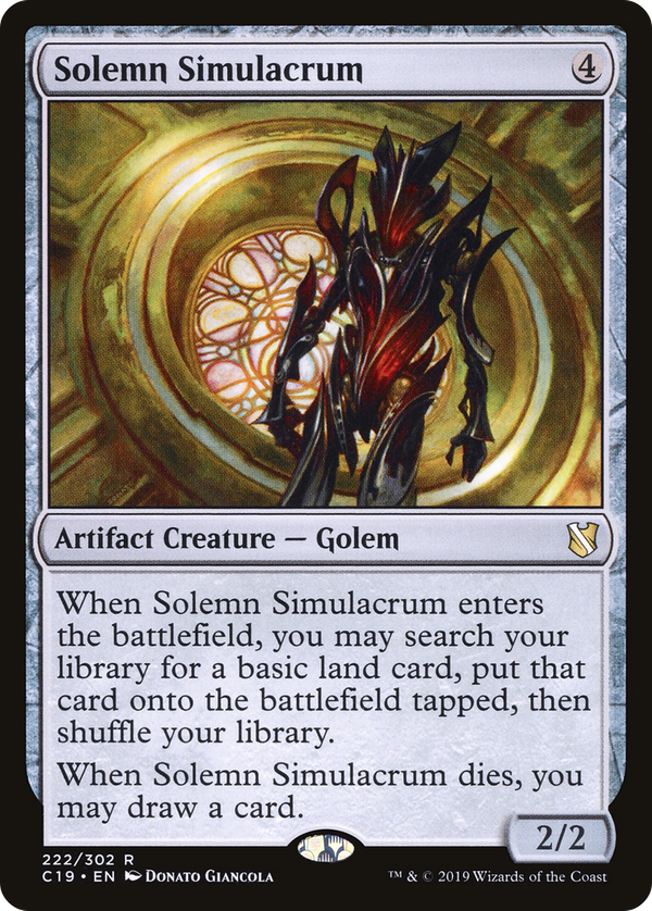 Solemn Simulacrum (c19)