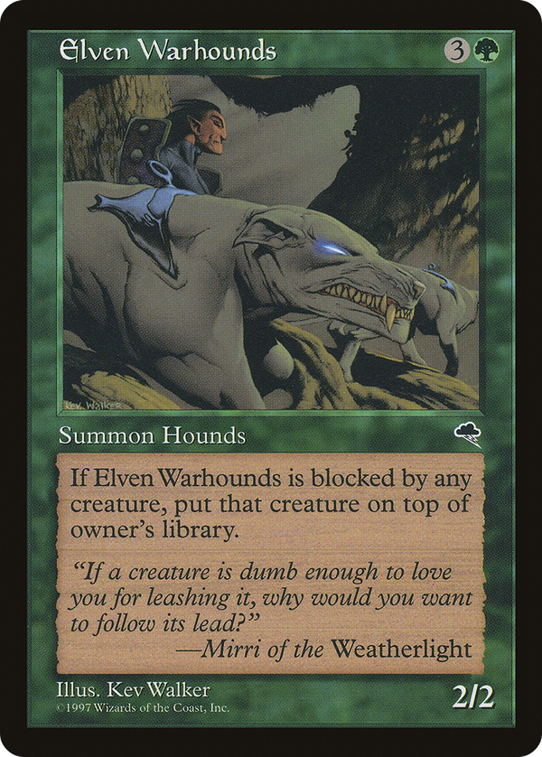 Elven Warhounds (tmp)