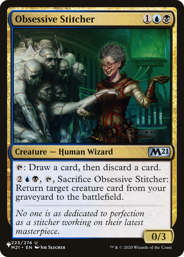 Obsessive Stitcher (plst)