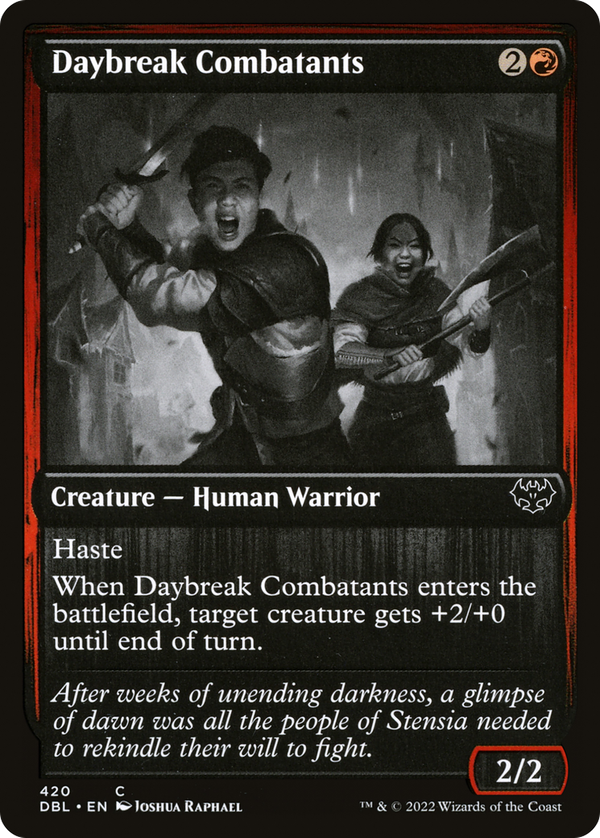 Daybreak Combatants (dbl)