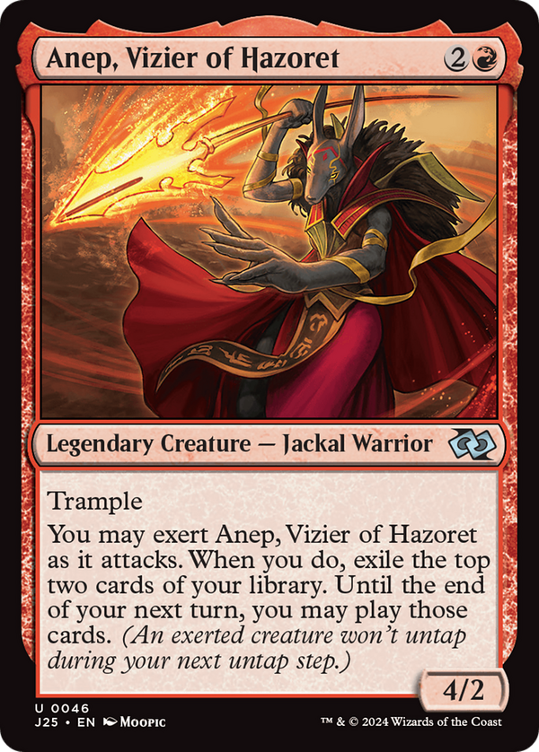 Anep, Vizier of Hazoret (j25)