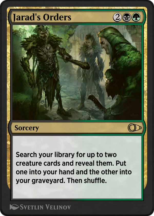 Jarad's Orders (pio)