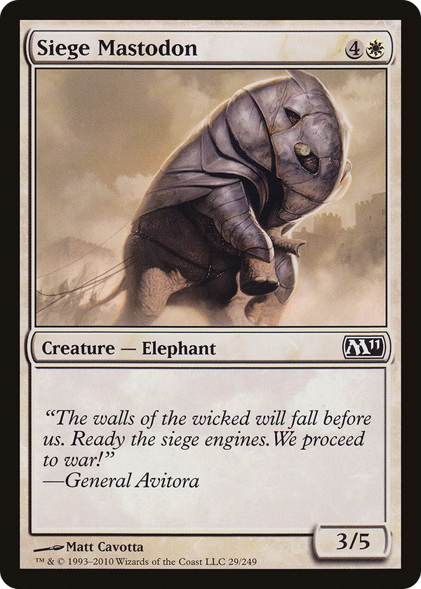 Siege Mastodon (m11)