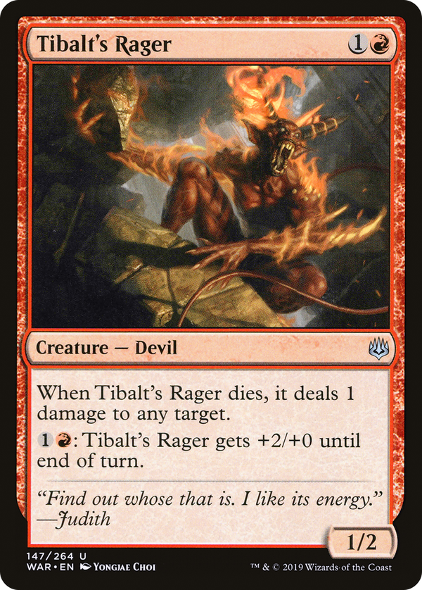 Tibalt's Rager (war)