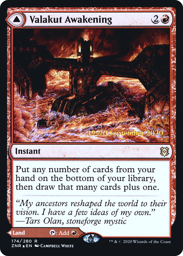 Valakut Awakening // Valakut Stoneforge (pznr)