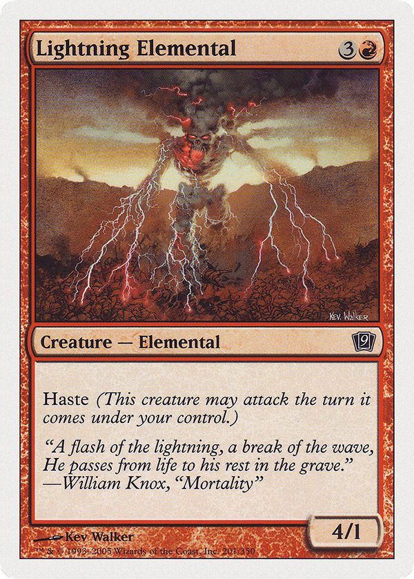 Lightning Elemental (9ed)