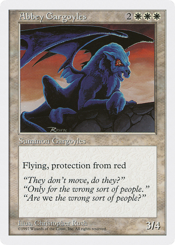 Abbey Gargoyles (5ed)