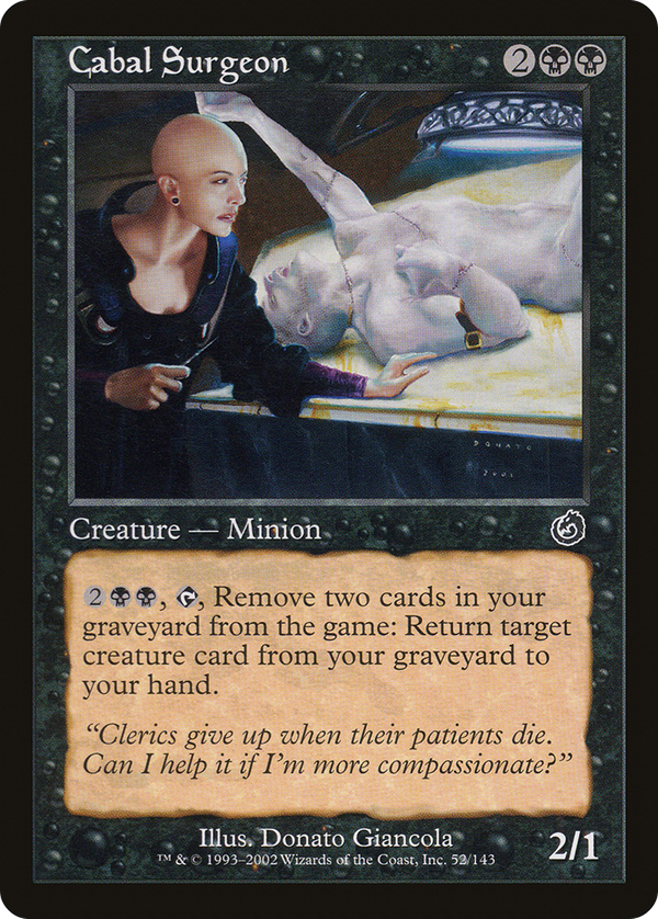 Cabal Surgeon (tor)