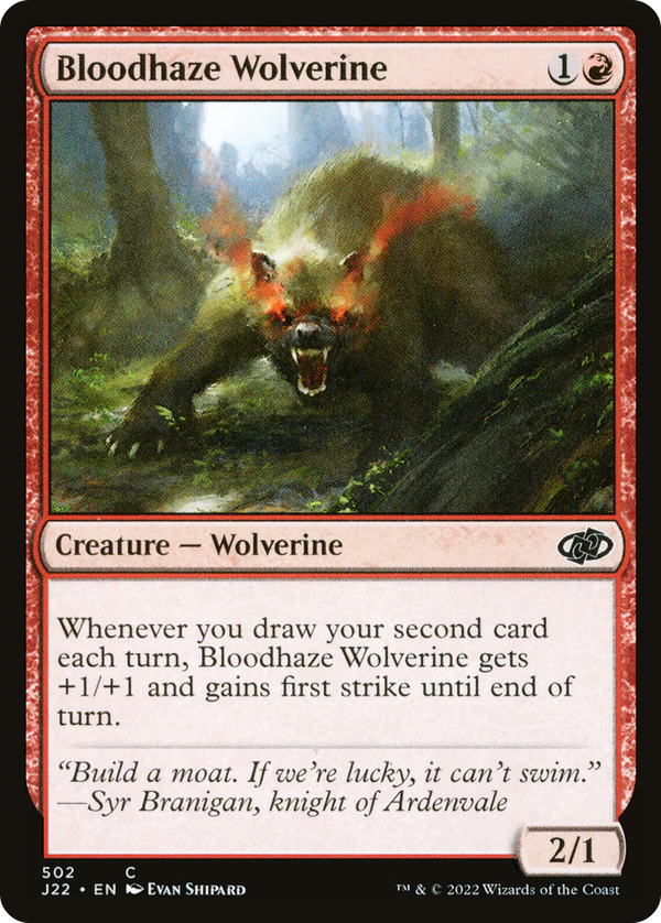 Bloodhaze Wolverine (j22)