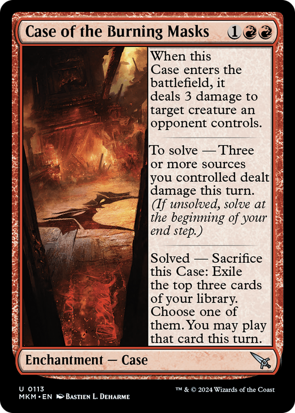 Case of the Burning Masks (mkm)