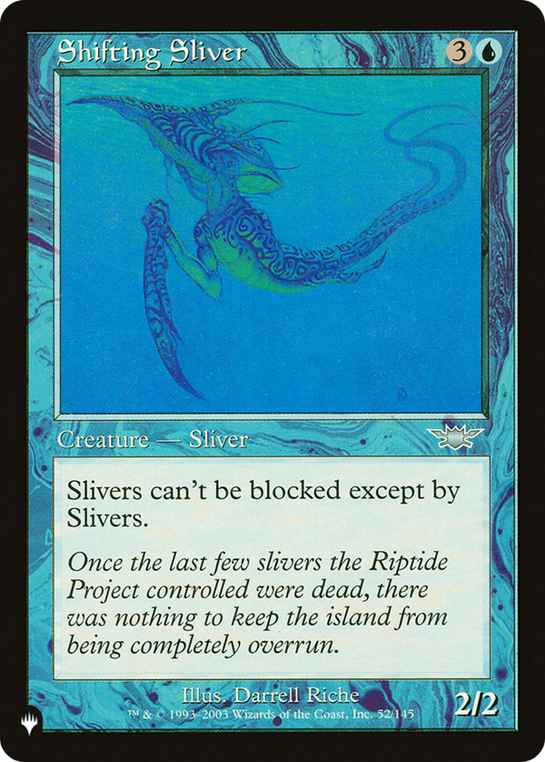 Shifting Sliver (plst)