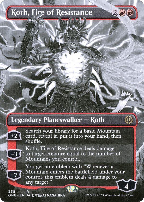 Koth, Fire of Resistance (one)