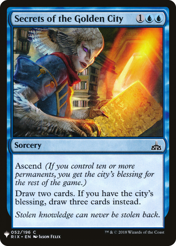 Secrets of the Golden City (plst)