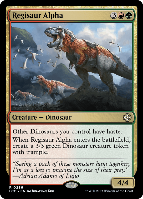 Regisaur Alpha (lcc)