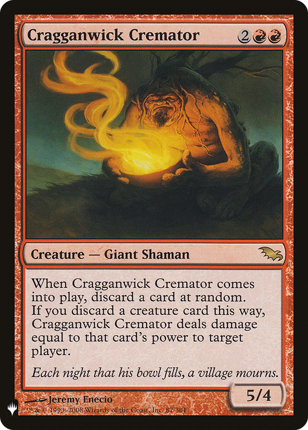Cragganwick Cremator (plst)