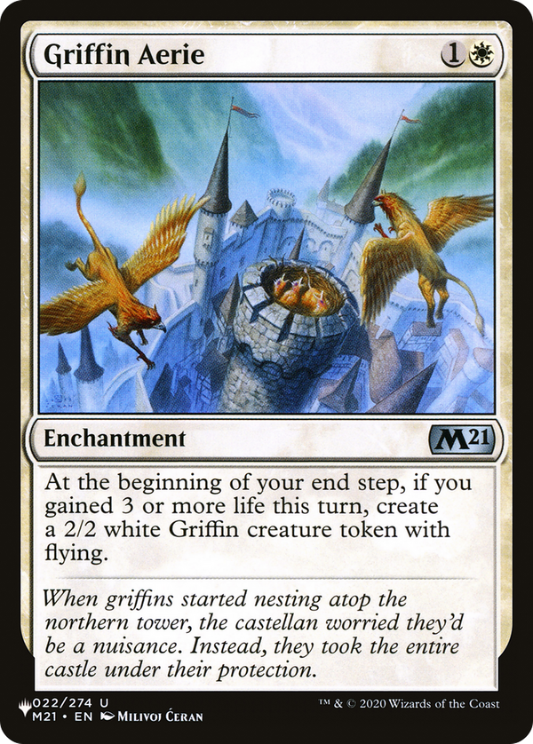 Griffin Aerie (plst)