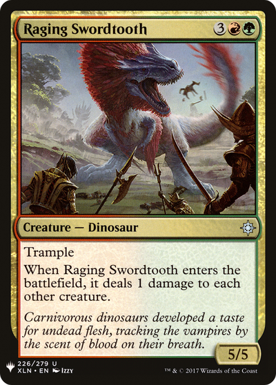 Raging Swordtooth