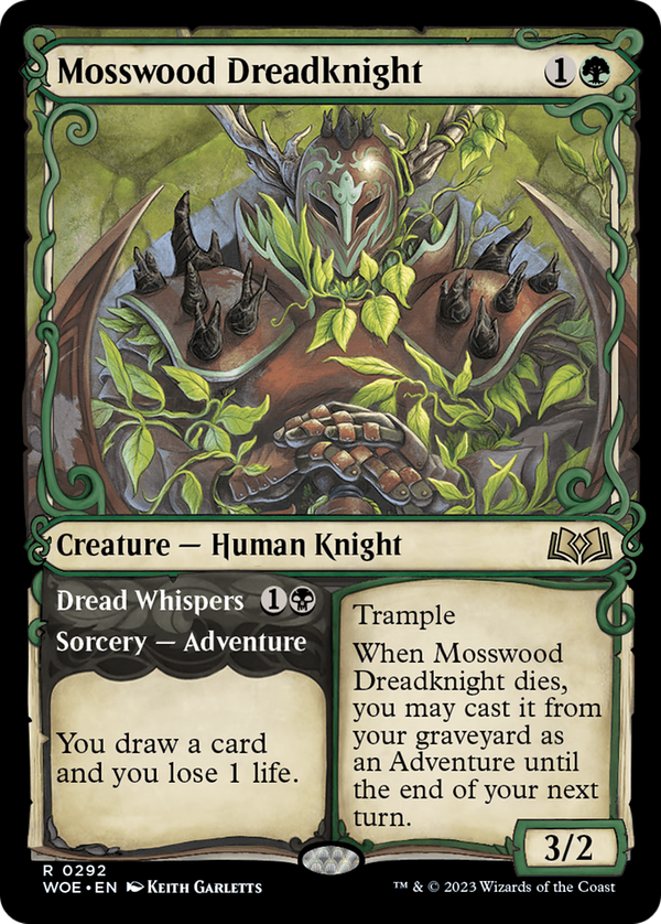Mosswood Dreadknight // Dread Whispers (woe)