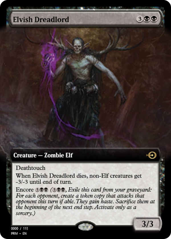 Elvish Dreadlord (prm)