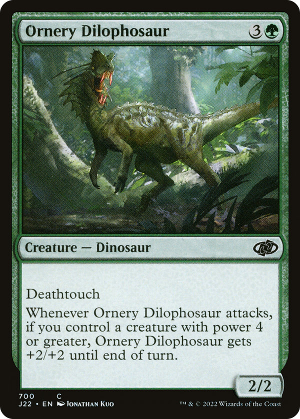Ornery Dilophosaur (j22)