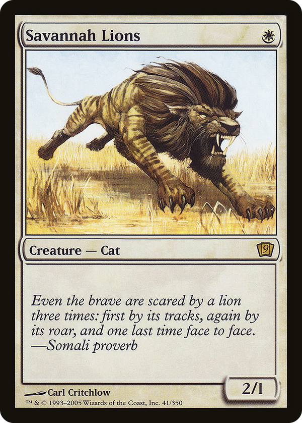 Savannah Lions (9ed)