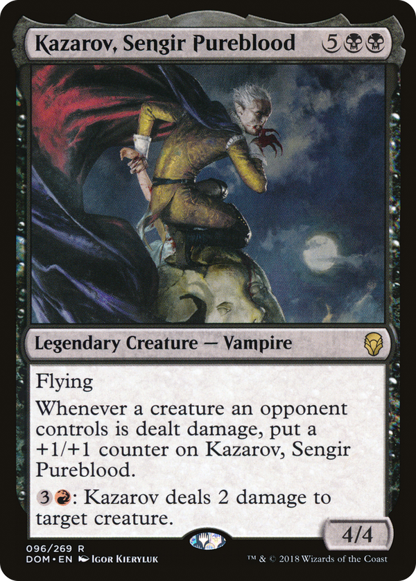 Kazarov, Sengir Pureblood (dom)