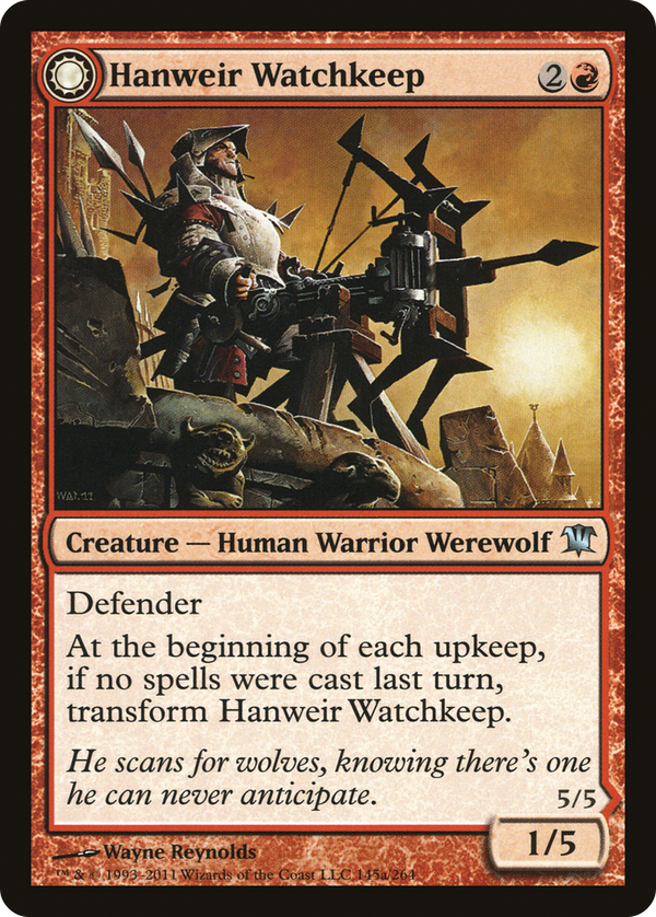 Hanweir Watchkeep // Bane of Hanweir (isd)