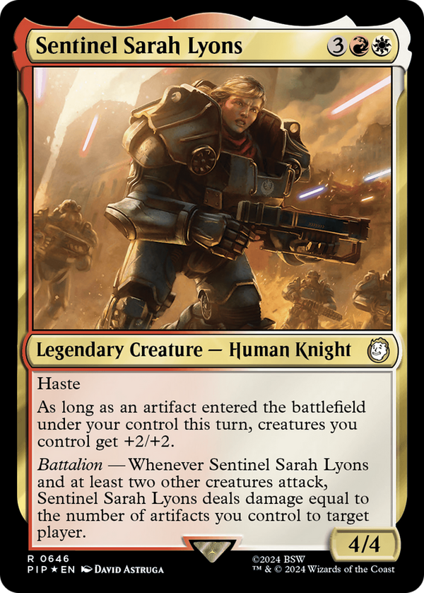 Sentinel Sarah Lyons (pip)