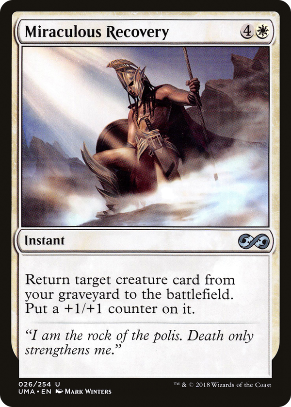 Miraculous Recovery (uma)