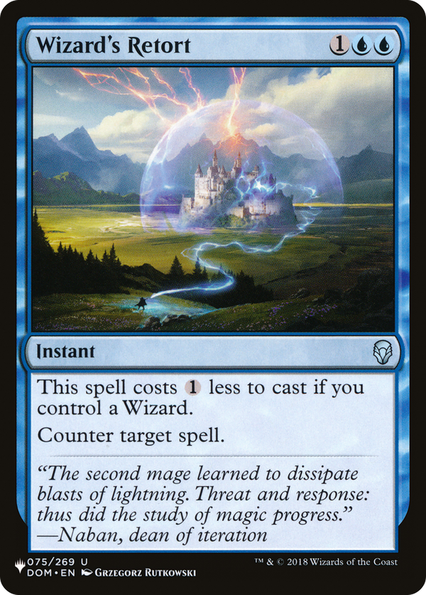Wizard's Retort (plst)