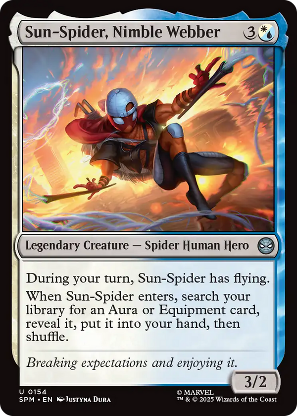 Sun-Spider, Nimble Webber (spm)