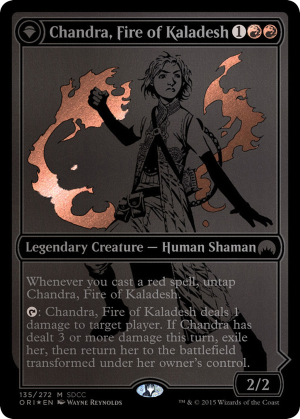 Chandra, Fire of Kaladesh // Chandra, Roaring Flame (ps15)